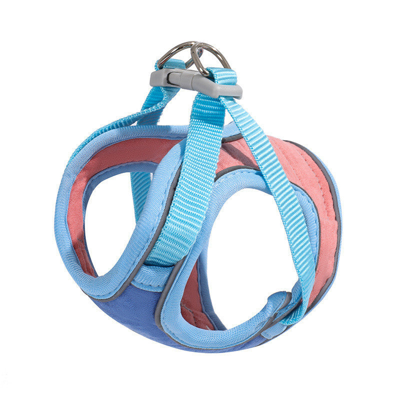 Anti-escape reflective cat harness leash